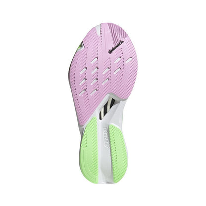 Adizero Boston 12 Women's :Cloud White | Green Spark