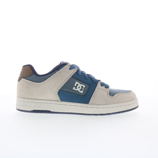 DC Manteca 4 ADYS100765-XSBW Mens Gray Suede Skate Inspired Sneakers Shoes