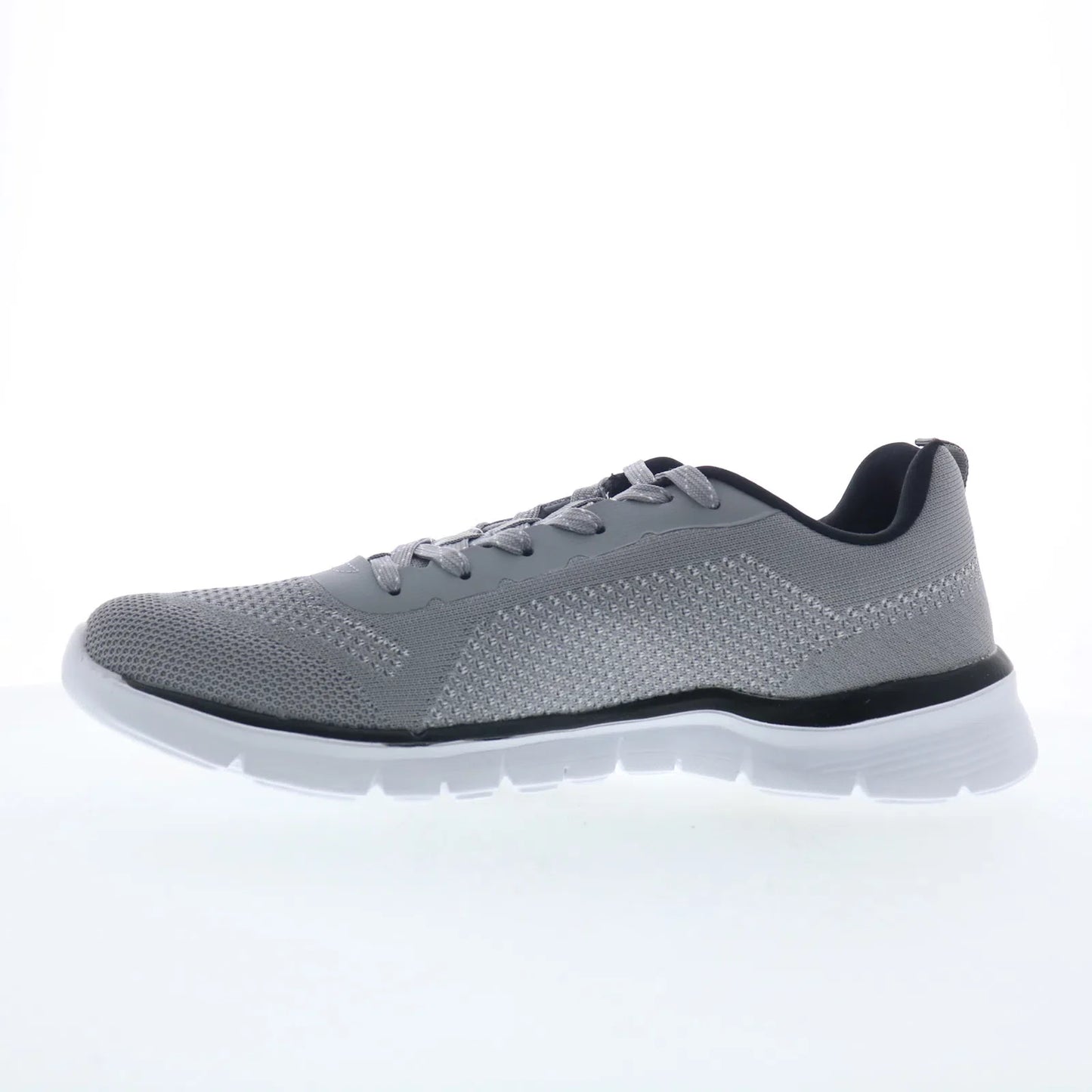 Avia Avi-Dive AA50075MN Mens Gray Mesh Lace Up Athletic Running Shoes