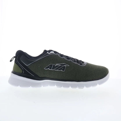 Avia Avi-Factor 2.0 AA50062MGB Mens Green Canvas Athletic Running Shoes