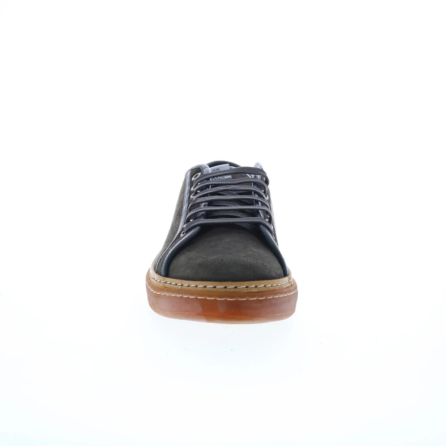 Di Bianco Biella Suede Mens Gray Suede Lace Up Lifestyle Sneakers Shoes