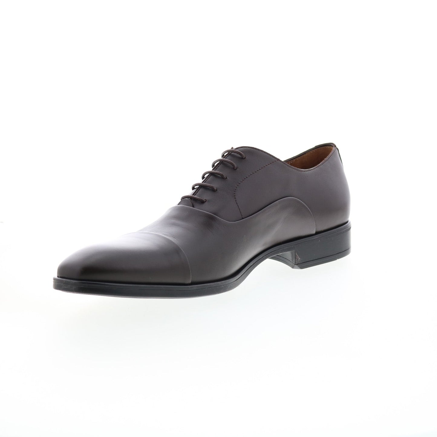 Bruno Magli Locascio BM1LOCC0P Mens Brown Oxfords & Lace Ups Cap Toe Shoes