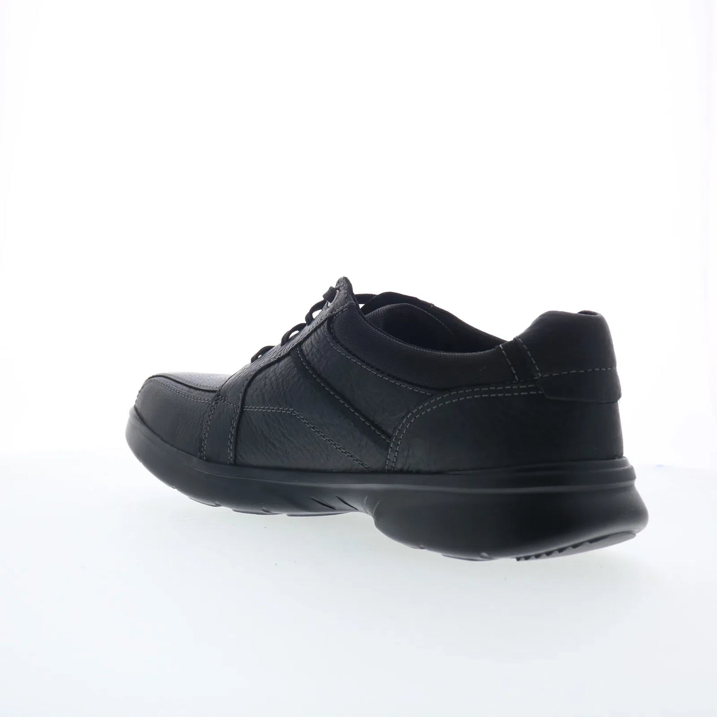 Clarks Bradley Walk 26153332 Mens Black Wide Oxfords & Lace Ups Casual Shoes