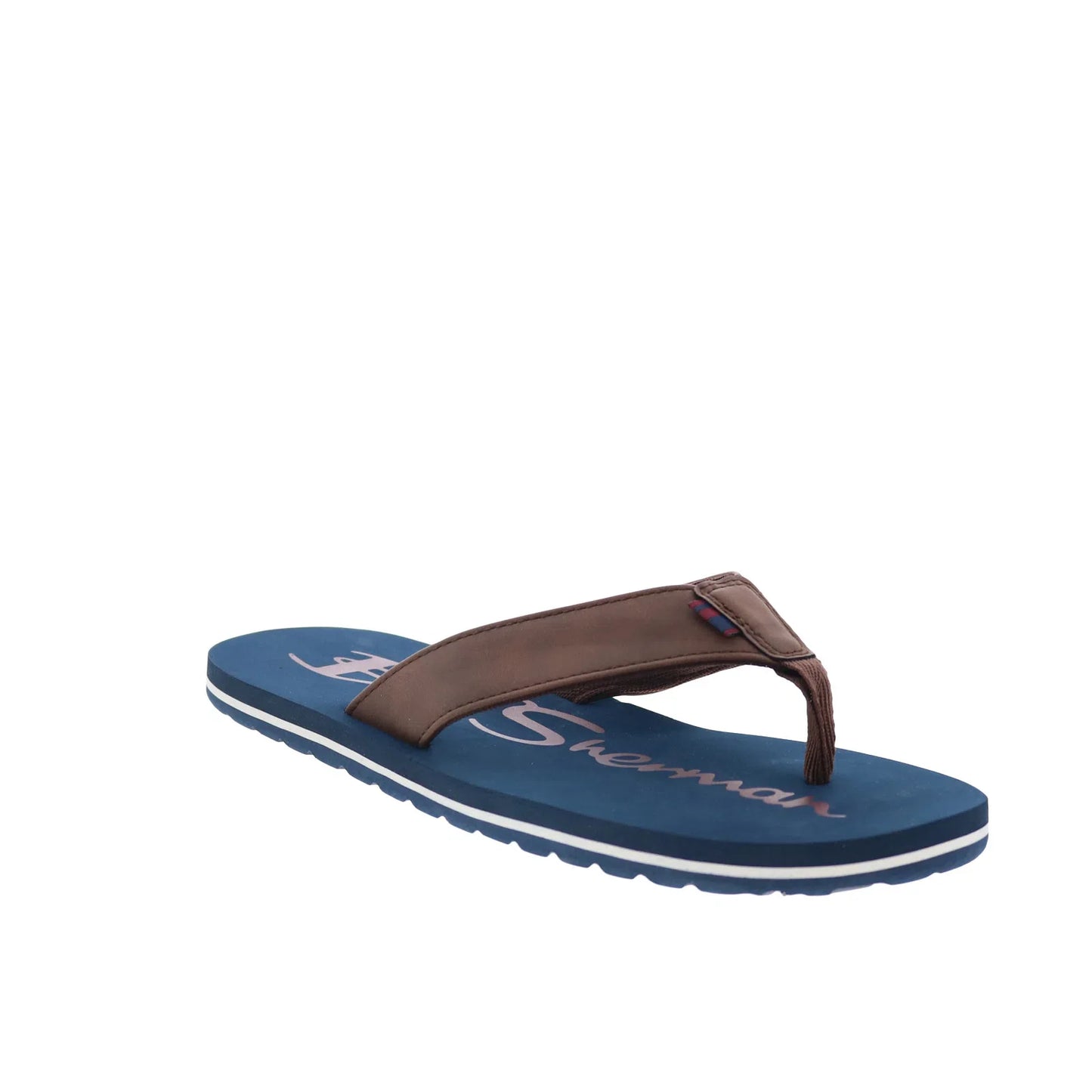 Ben Sherman Crosswell BSMCROSSV-4953 Mens Blue Flip-Flops Sandals Shoes