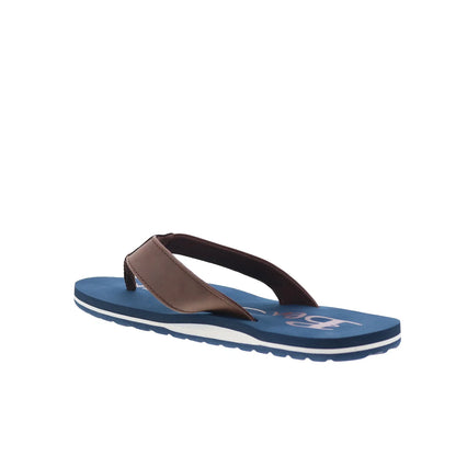 Ben Sherman Crosswell BSMCROSSV-4953 Mens Blue Flip-Flops Sandals Shoes