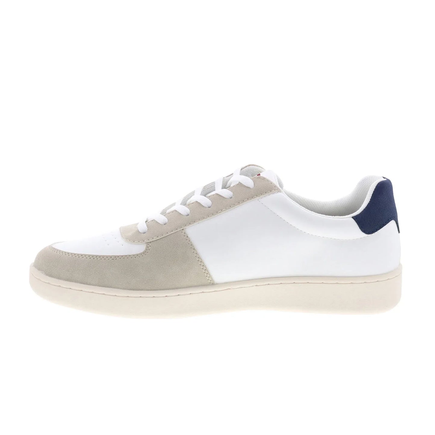 Ben Sherman Hyde BSMHYDV-1646 Mens White Lace Up Lifestyle Sneakers Shoes