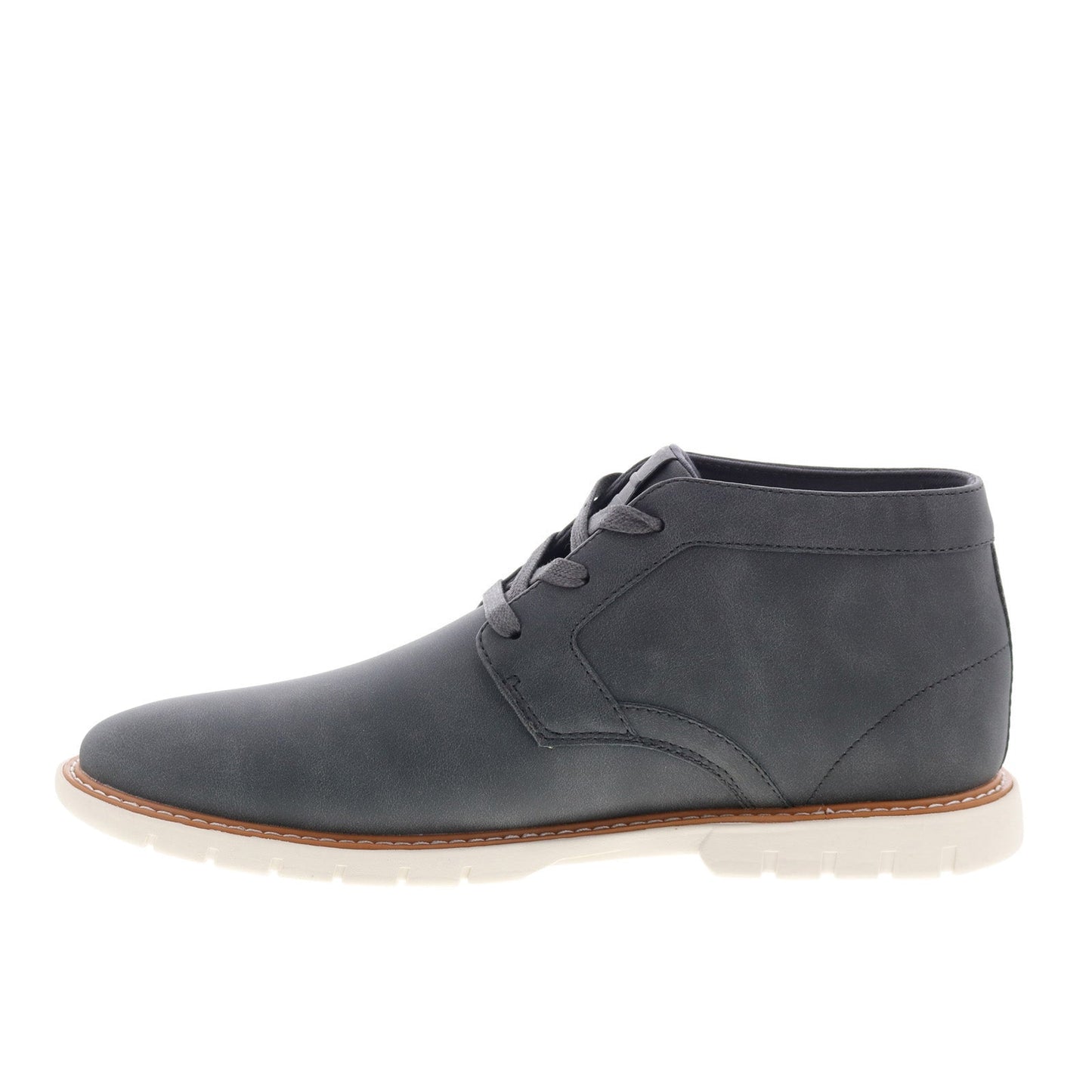 Ben Sherman Whitby BSMWHITBV-0377 Mens Gray Synthetic Lace Up Chukkas Boots
