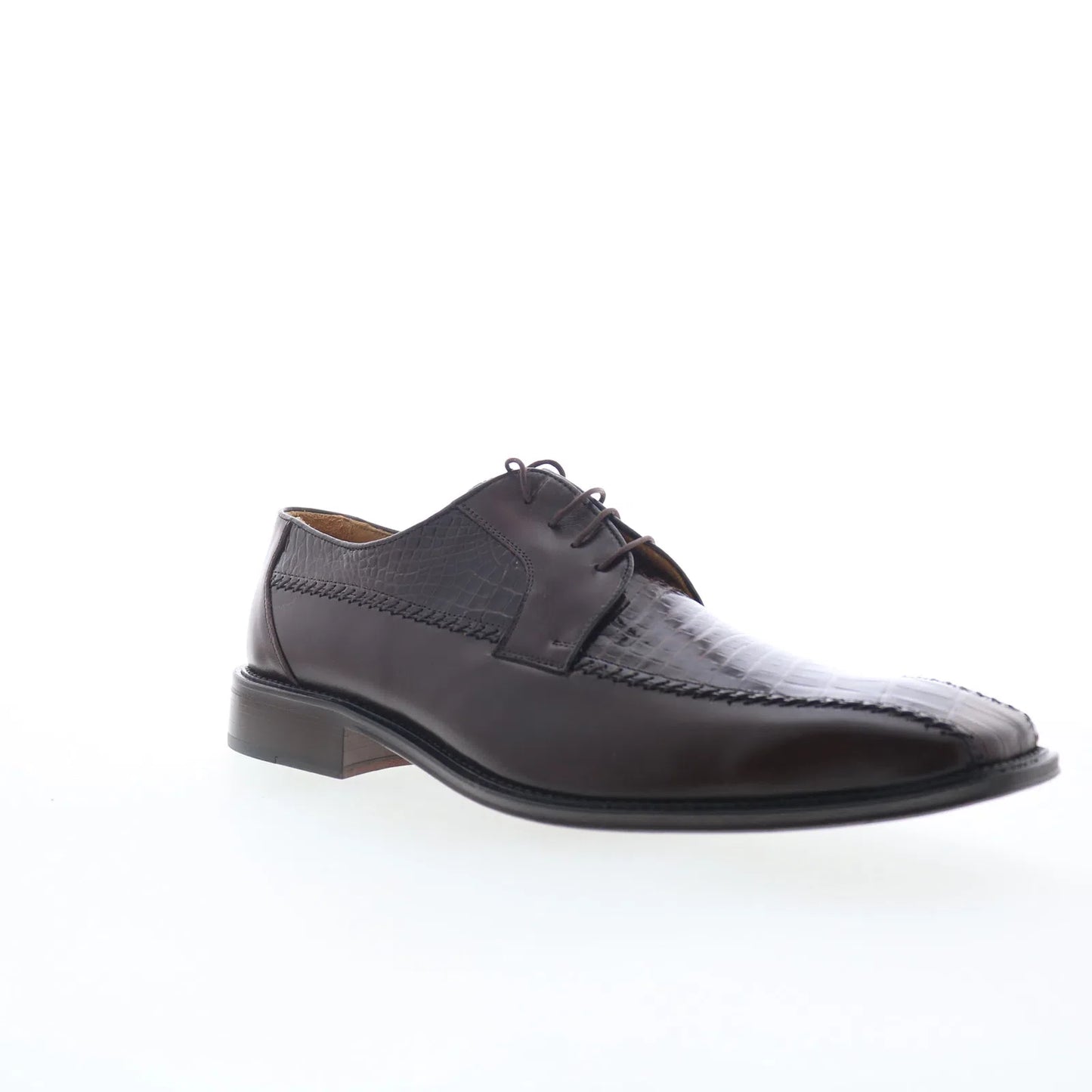 Ferrini Calf Belly 3746 F3746TM Mens Brown Oxfords & Lace Ups Casual Shoes