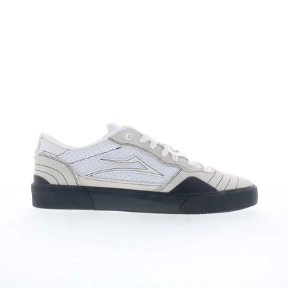 Lakai Cambridge Elite Mens White Suede Skate Inspired Sneakers Shoes