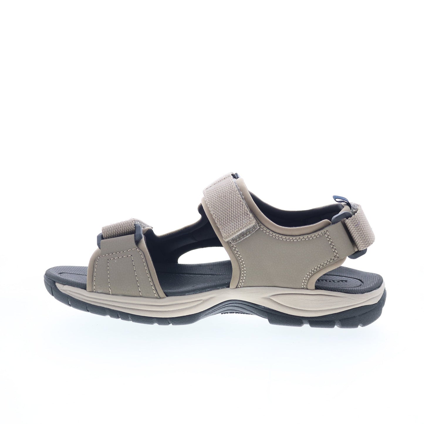 Dunham Nolan Water Friendly Mens Brown Extra Wide 4E Sport Sandals Shoes