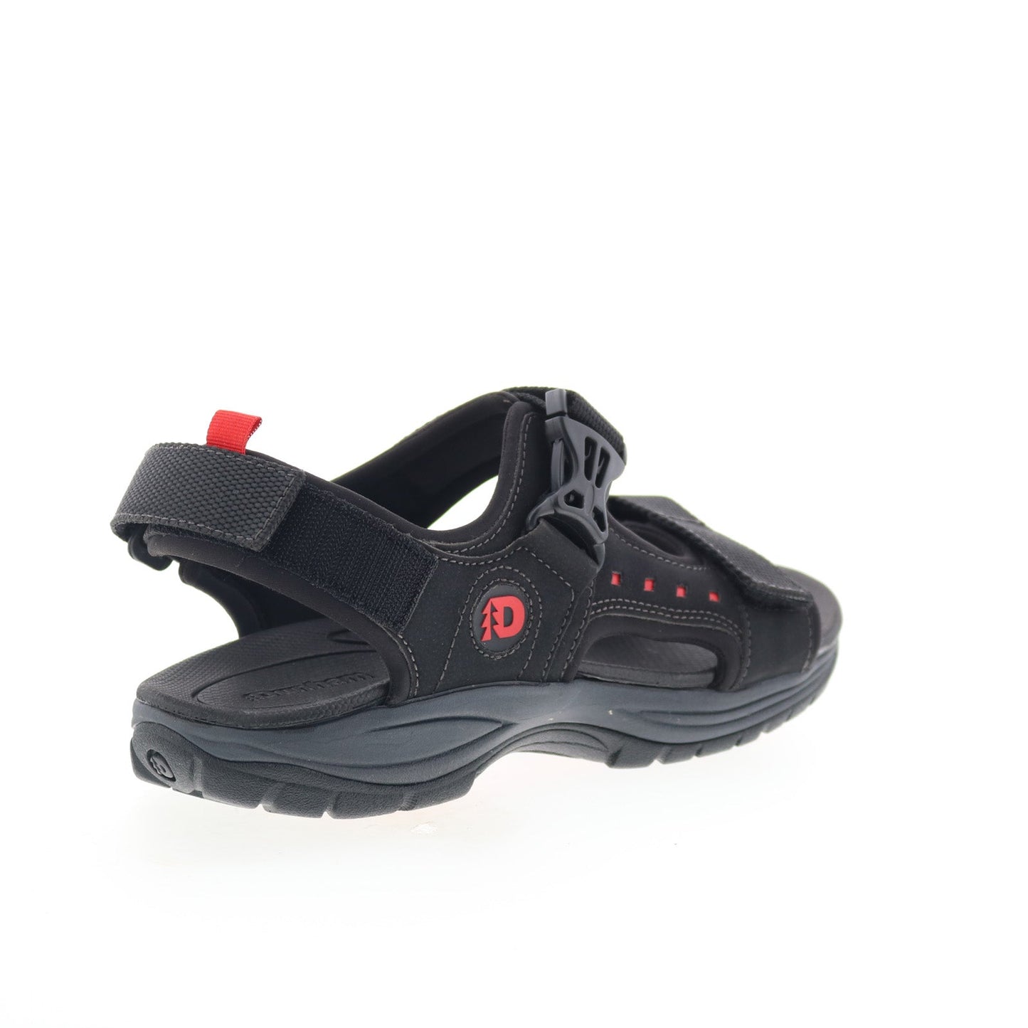 Dunham Nolan Water Friendly CH9116 Mens Black Leather Sport Sandals Shoes