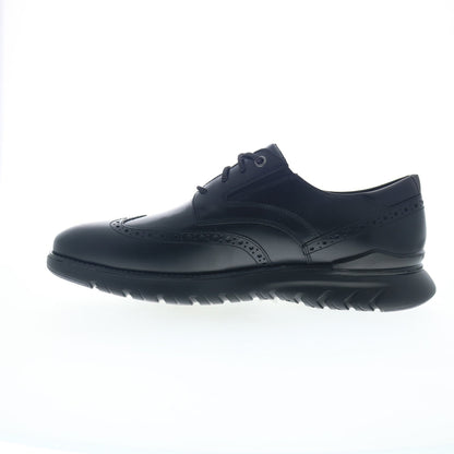 Rockport Total Motion Sport Wingtip CI2661 Mens Black Wide Oxfords Shoes
