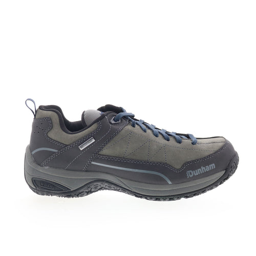 Dunham Cloud Plus Waterproof Lace Up Mens Gray Oxfords Casual Shoes