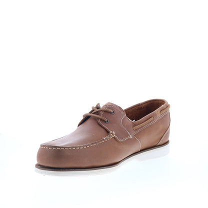 Rockport Southport Boat Shoe CI8763 Mens Brown Wide Loafers Boat Shoes