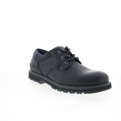 Dunham Byrne Plain Toe Oxford CJ0849 Mens Black Oxfords Plain Toe Shoes