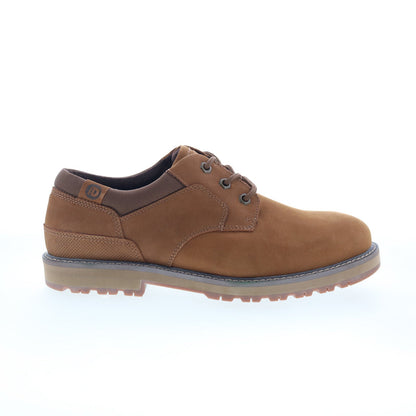 Dunham Byrne Plain Toe Oxford Mens Brown Oxfords & Lace Ups Shoes