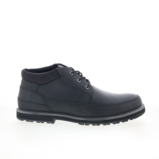 Dunham Byrne Mudguard WP Chukka CJ0852 Mens Black Extra Wide 4E Chukkas Boots