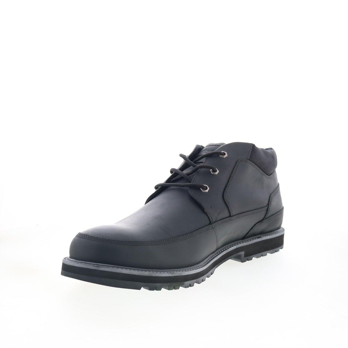 Dunham Byrne Mudguard WP Chukka CJ0852 Mens Black Extra Wide 4E Chukkas Boots