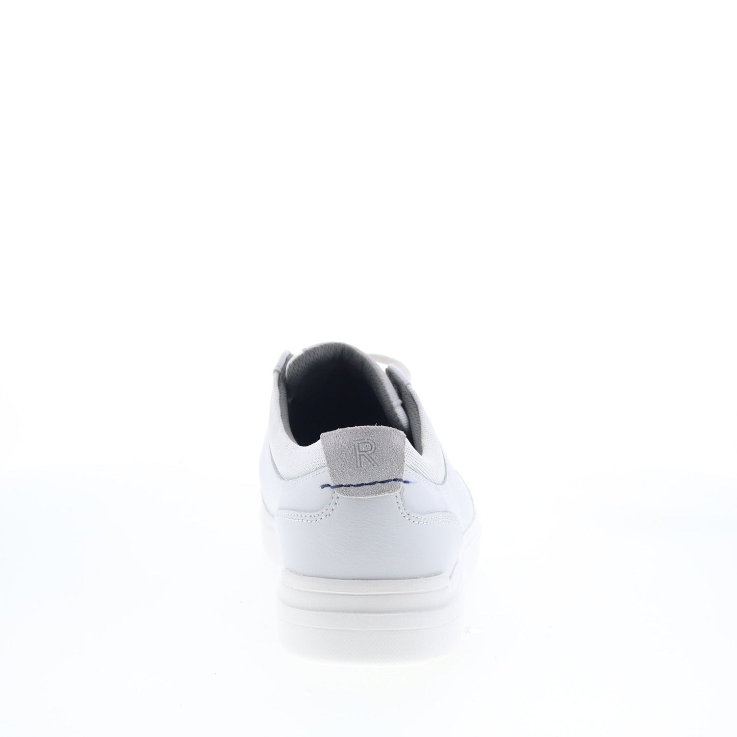 Rockport Total Motion Court Blucher Mens White Wide Sneakers Shoes