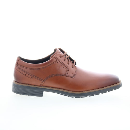 Rockport Next Gen Plain Toe Mens Brown Oxfords & Lace Ups Plain Toe Shoes