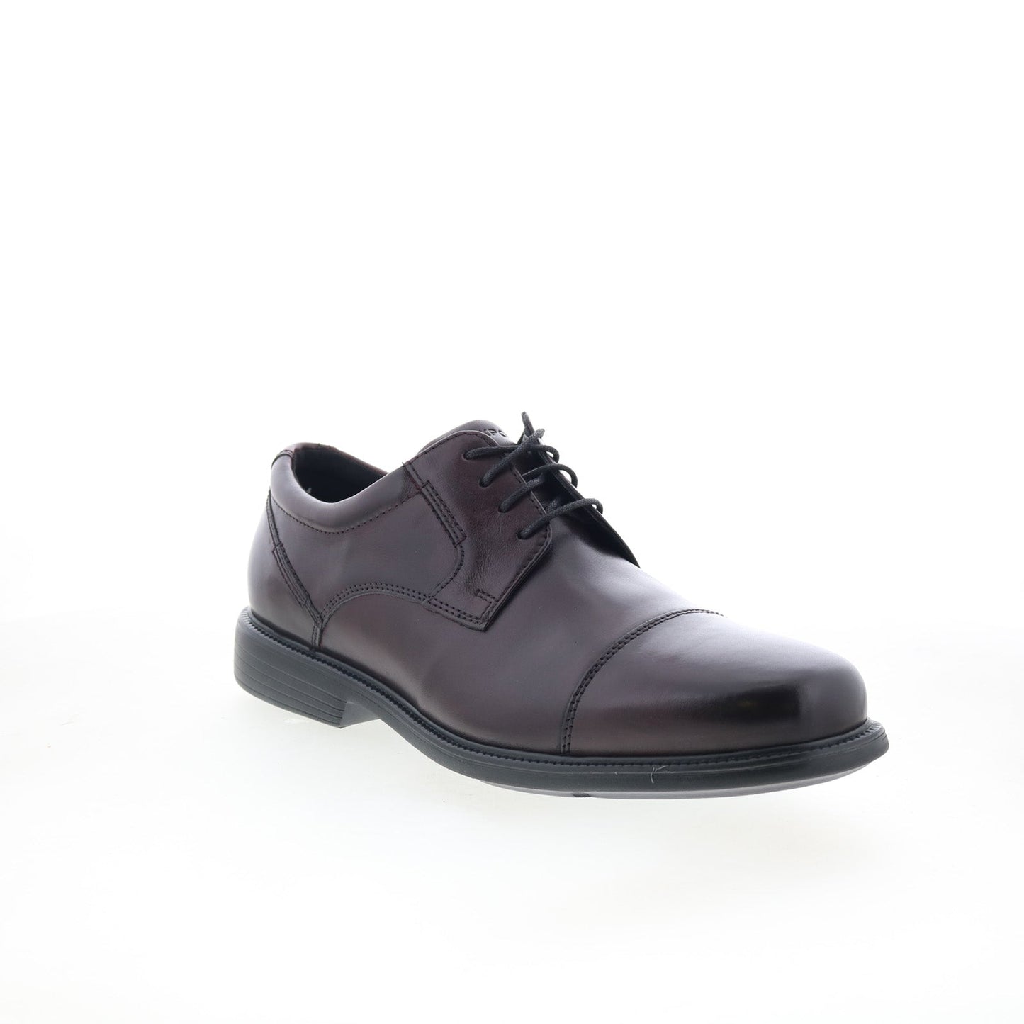 Rockport Charles Road Cap Toe CJ5032 Mens Burgundy Oxfords Cap Toe Shoes