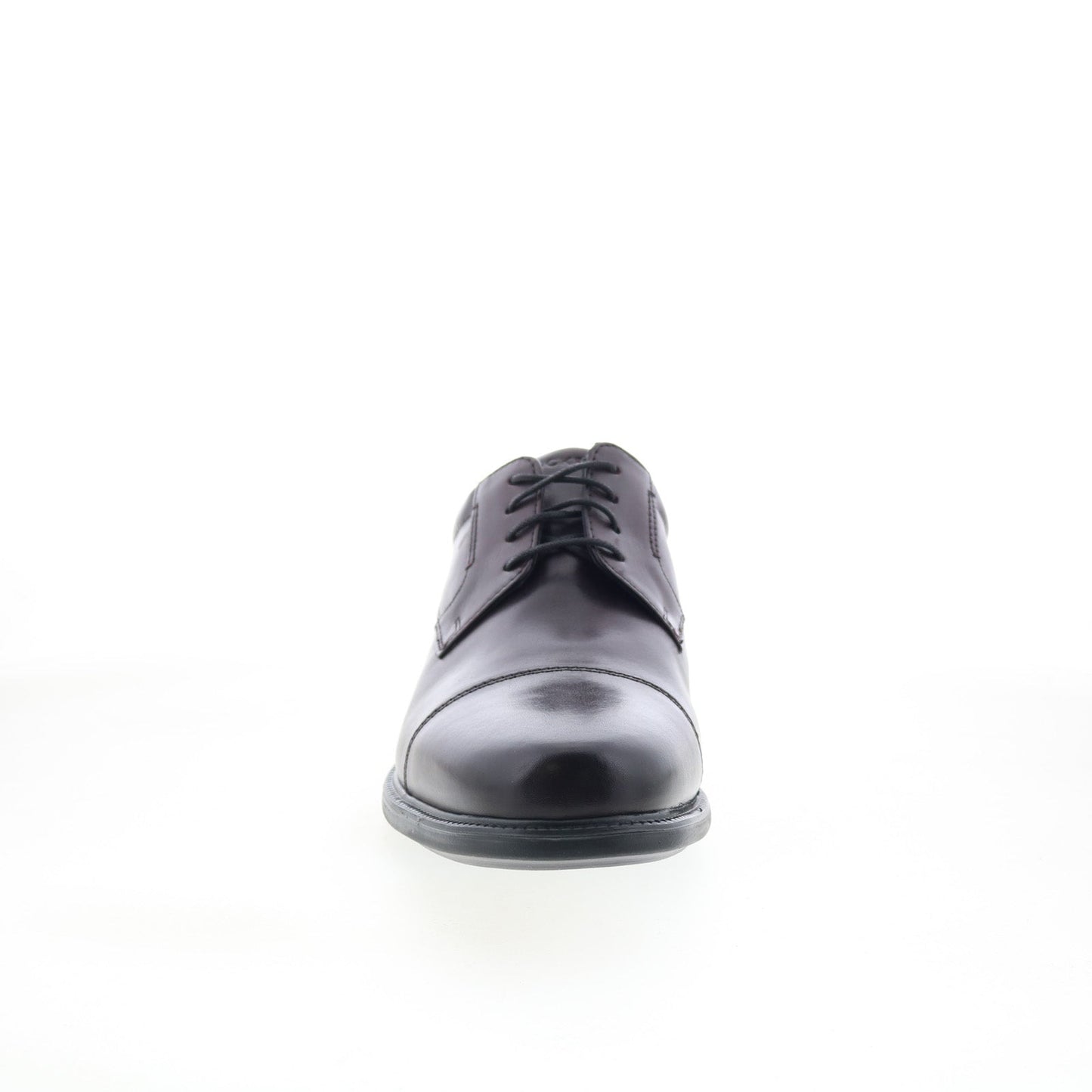 Rockport Charles Road Cap Toe Mens Burgundy Wide Oxfords & Lace Ups Shoes