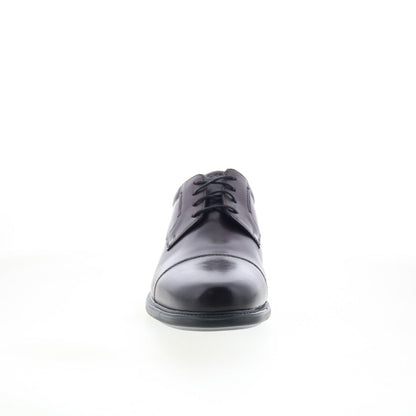 Rockport Charles Road Cap Toe Mens Burgundy Wide Oxfords & Lace Ups Shoes