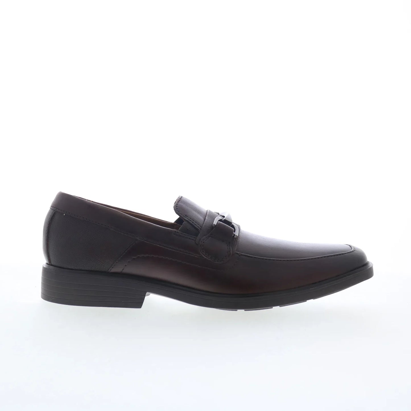 Clarks Clarkslite Bit Mens Red Wide Loafers & Slip Ons Casual Shoes