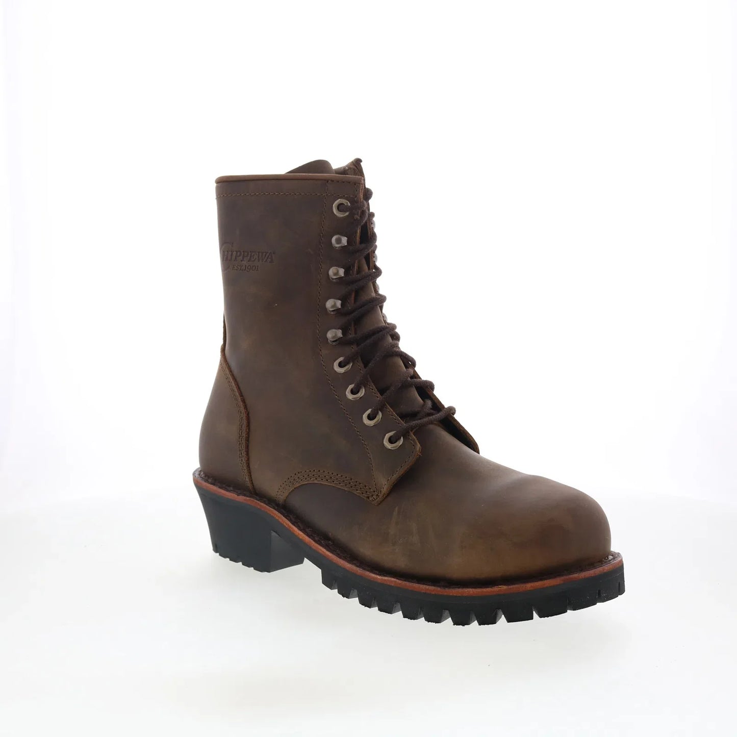 Chippewa Classic 2.0 Steel Toe Logger NC2091 Mens Brown Work & Safety Boots