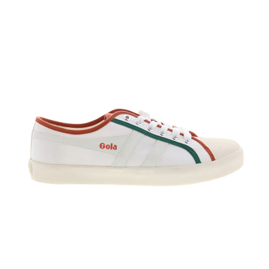 Gola Coaster Smash CLB353 Womens Beige Canvas Lifestyle Sneakers Shoes