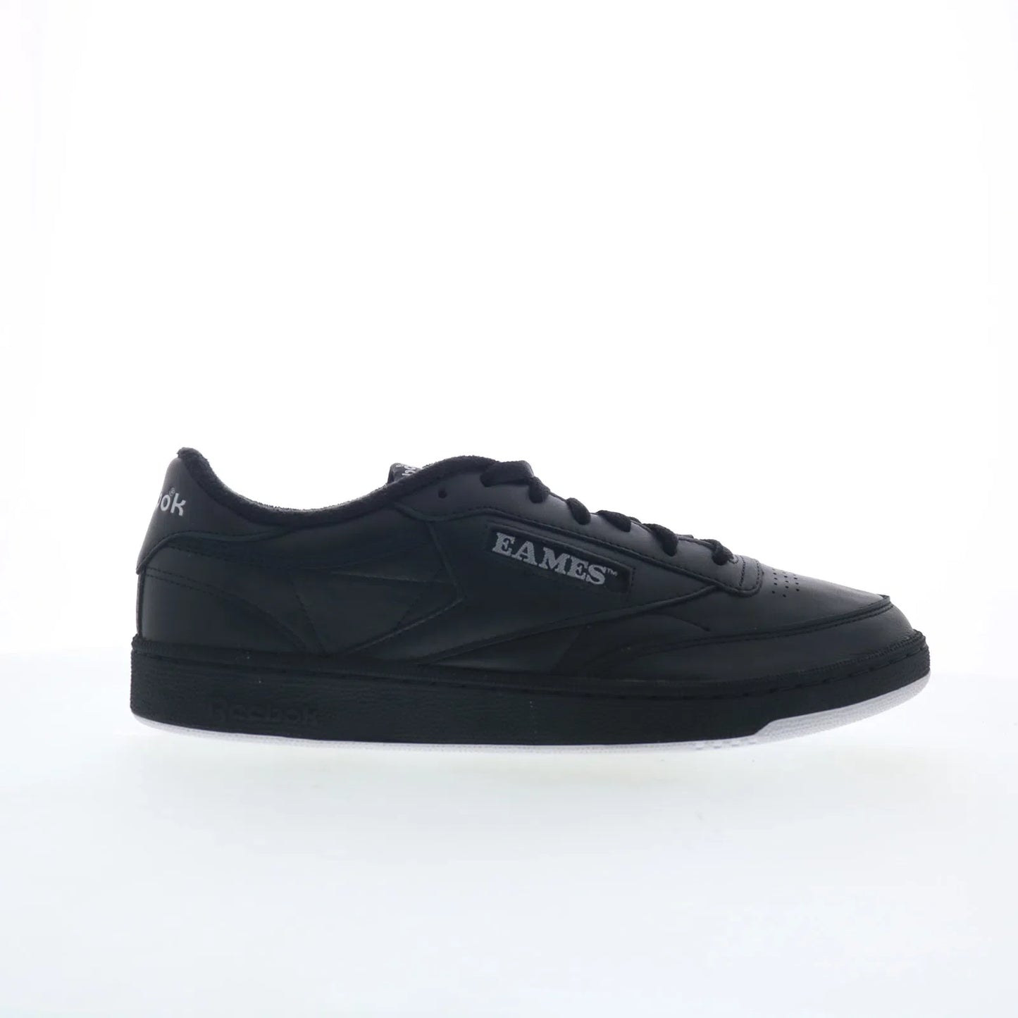 Reebok Club C 85 Eames Office Mens Black Leather Lifestyle Sneakers Shoes