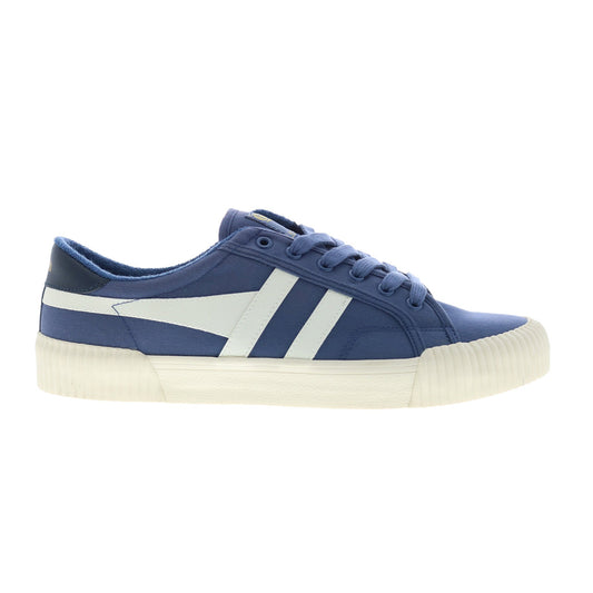 Gola Rally CMB395 Mens Blue Canvas Lace Up Lifestyle Sneakers Shoes