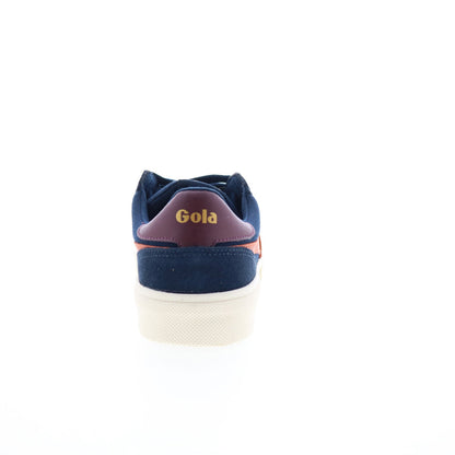 Gola Breakpoint CMB423 Mens Blue Suede Lace Up Lifestyle Sneakers Shoes