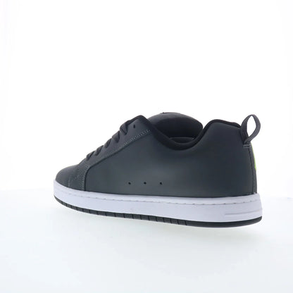 DC Court Graffik DC01661032-GYBKGN Mens Gray Skate Inspired Sneakers Shoes