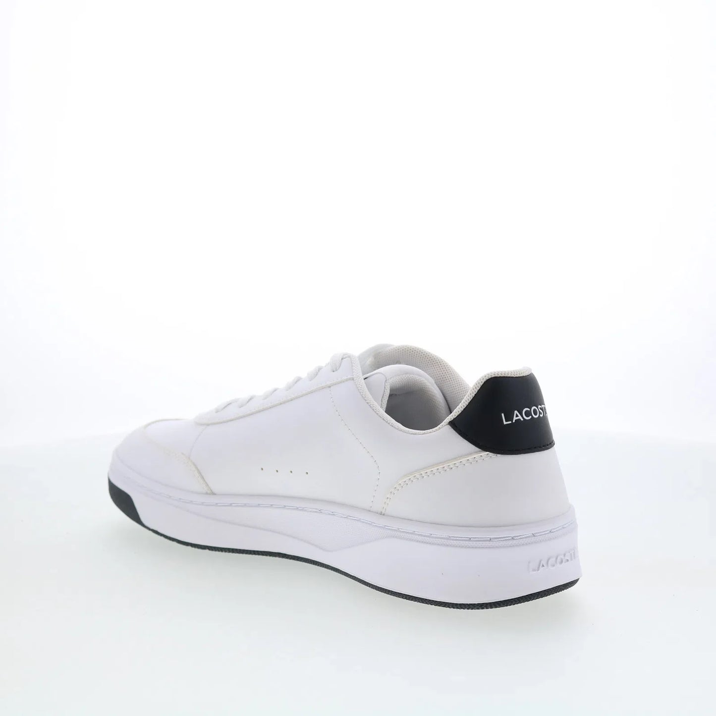 Lacoste Court Pro 225 1 SMA Mens White Leather Lifestyle Sneakers Shoes