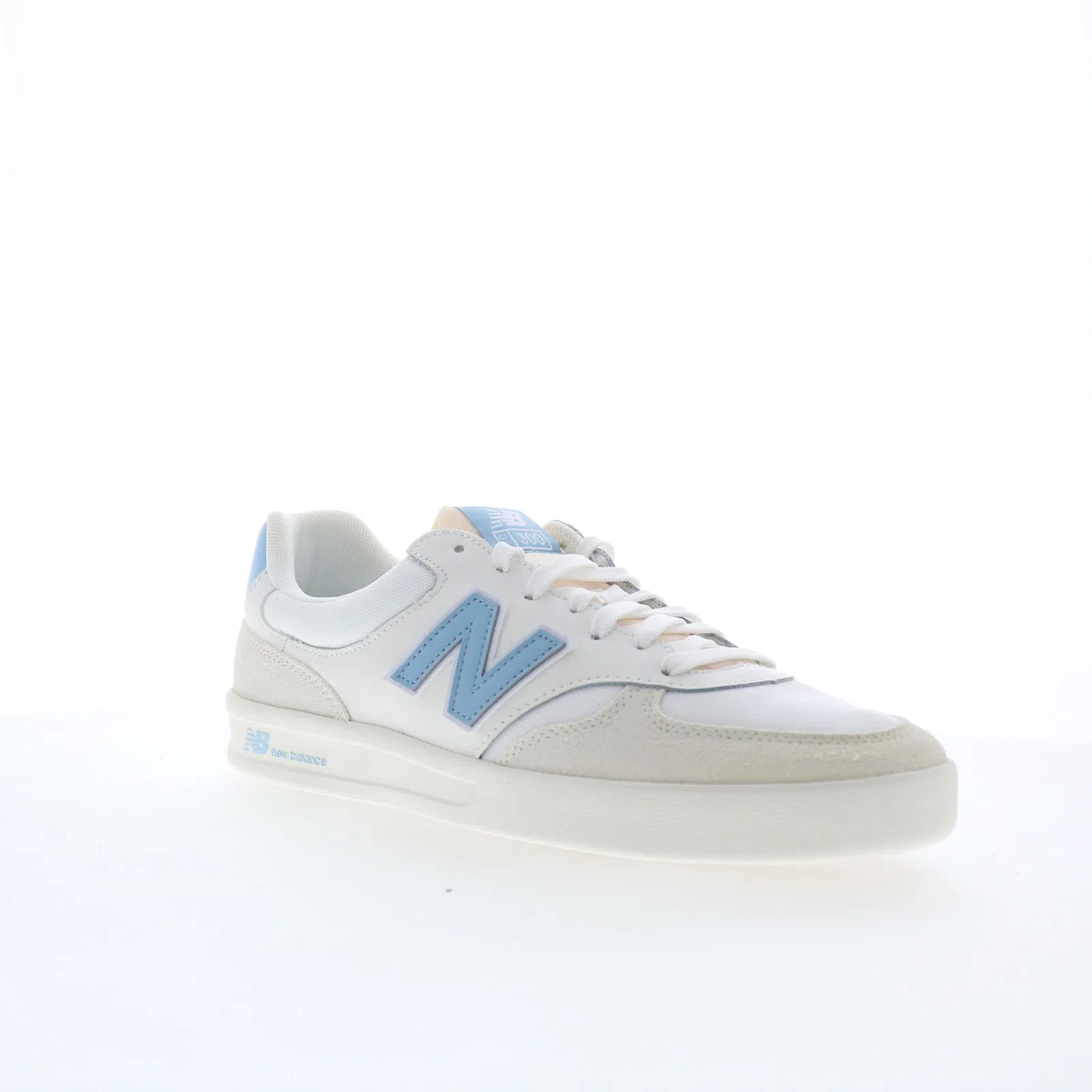 New Balance CT300 V3 CT300CB3 Mens White Suede Lifestyle Sneakers Shoes