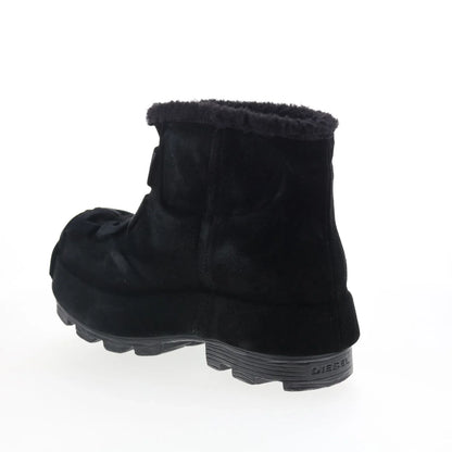 Diesel D-Hammer CH MD Mens Black Suede Slip On Ankle Boots