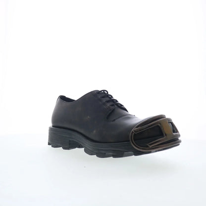 Diesel D-Hammer SO D Mens Black Leather Oxfords & Lace Ups Casual Shoes