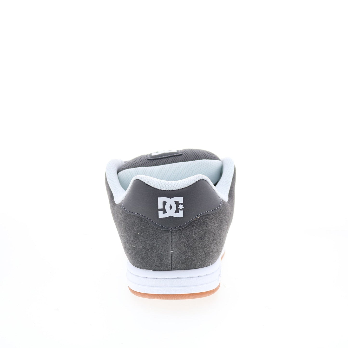 DC Gaveler DC01704020-GRYWHT Mens Gray Suede Skate Inspired Sneakers Shoes