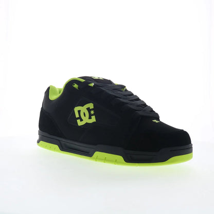 DC Coiler DC03011002-BLKLIM Mens Black Nubuck Skate Inspired Sneakers Shoes