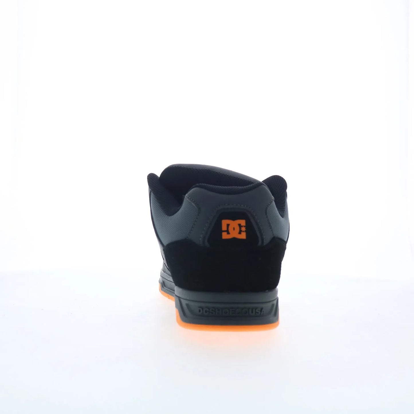 DC Coiler DC03011025-GYBKOG Mens Gray Leather Skate Inspired Sneakers Shoes
