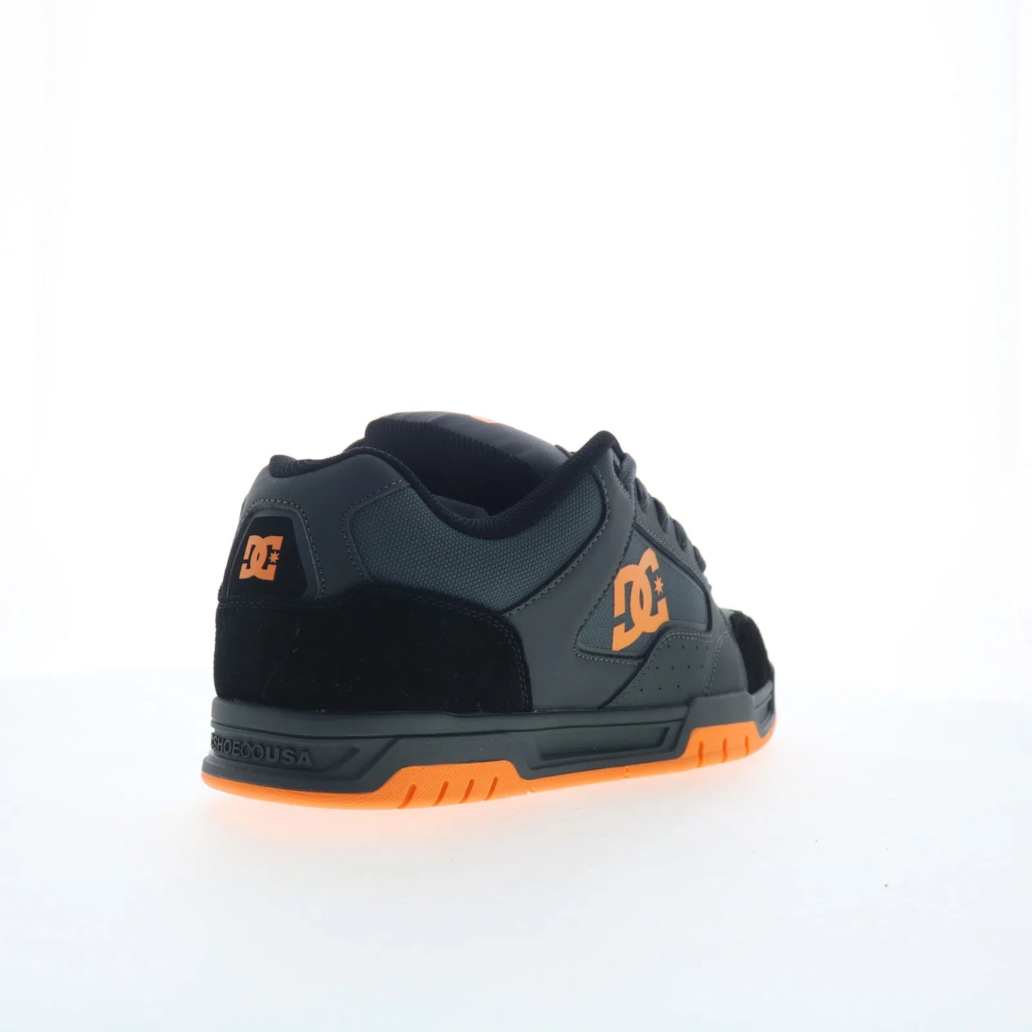 DC Coiler DC03011025-GYBKOG Mens Gray Leather Skate Inspired Sneakers Shoes