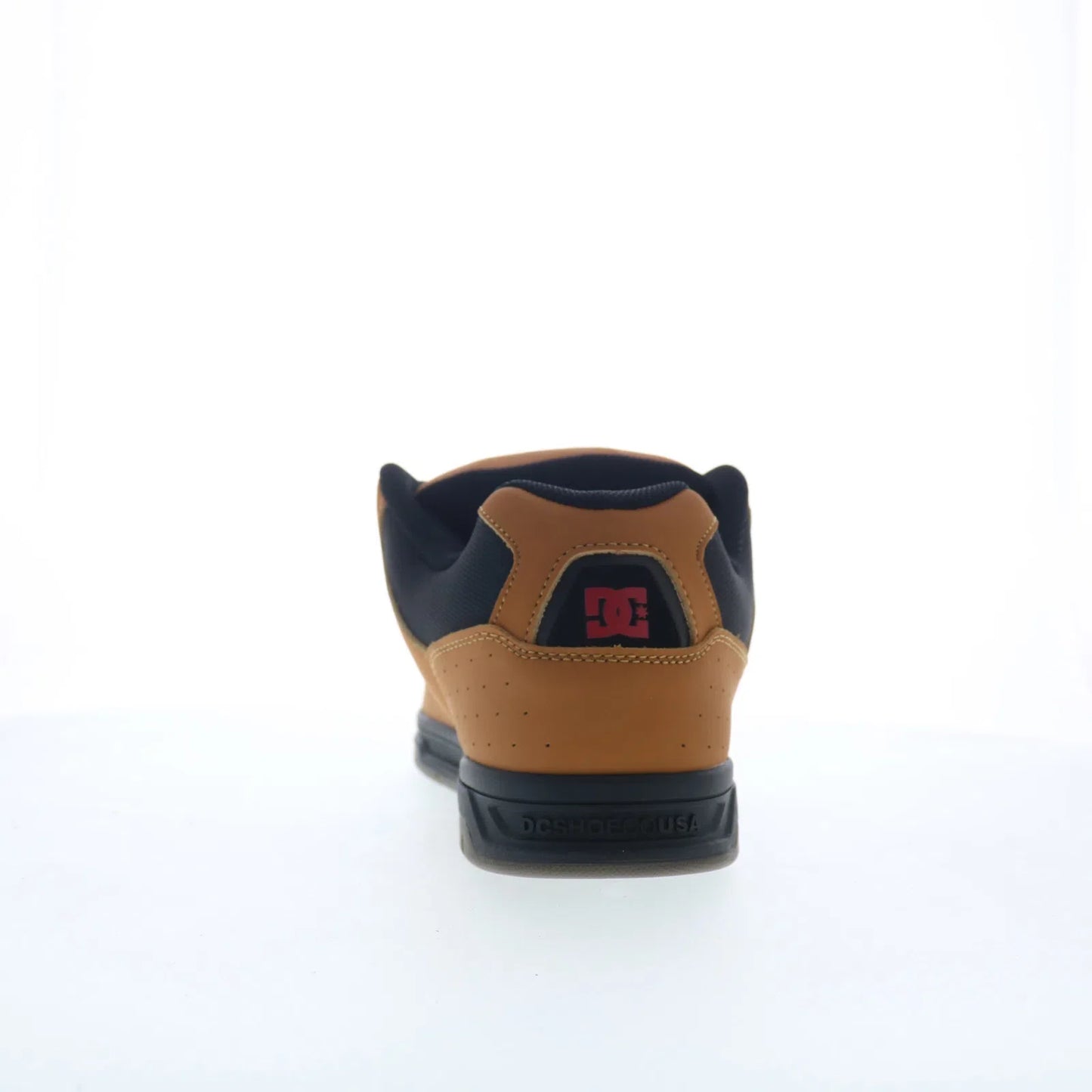 DC Coiler DC03011210-WHEBLK Mens Brown Skate Inspired Sneakers Shoes