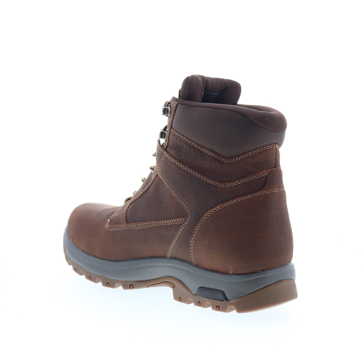 Dunham 8000 Works WP 6" Plain Toe Mens Brown Extra Wide 4E Work Boots