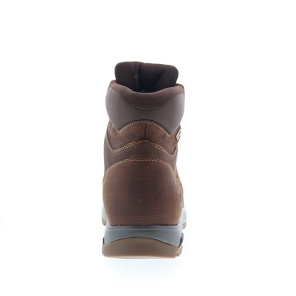 Dunham 8000 Works WP 6" Plain Toe Mens Brown Extra Wide 4E Work Boots