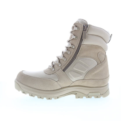 Dunham 8000 Works WP 8" Ubal Mens Beige Work & Safety Boots