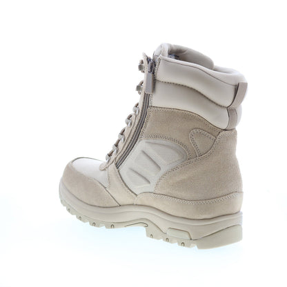 Dunham 8000 Works WP 8" Ubal Mens Beige Work & Safety Boots