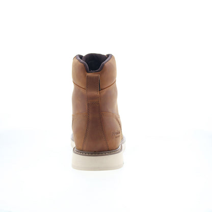 Dunham Brisco WP Lace Up Mens Brown Extra Wide 4E Casual Dress Boots