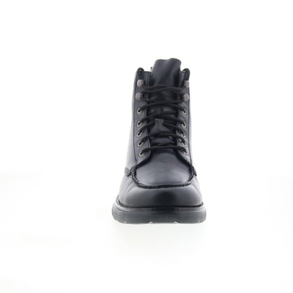 Dingo Tailgate DI-309 Mens Black Leather Lace Up Casual Dress Boots