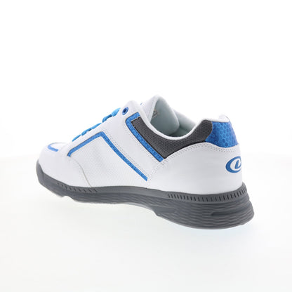 Dexter Bud DM0001248 Mens White Synthetic Lace Up Athletic Bowling Shoes